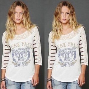 Free People We the Free Great Falls Vintage Shirt